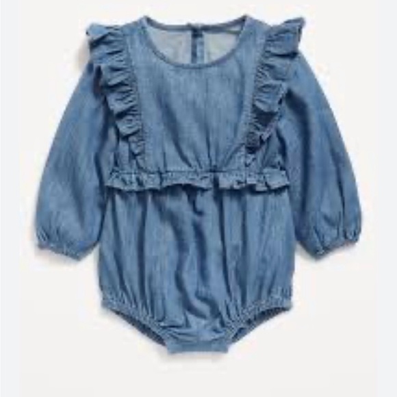 Old Navy Denim Bubble size‎ 12-18 months - Picture 1 of 5